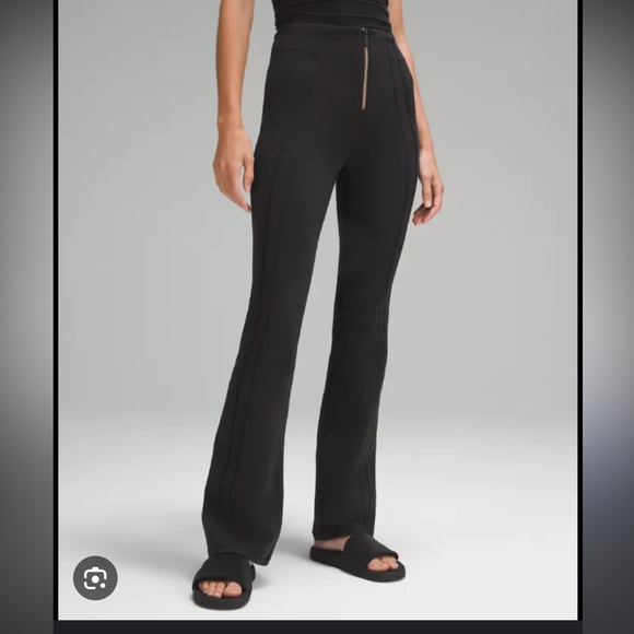 Lululemon Define Zip-Front High-Rise Flared Pant - Picture 1 of 8